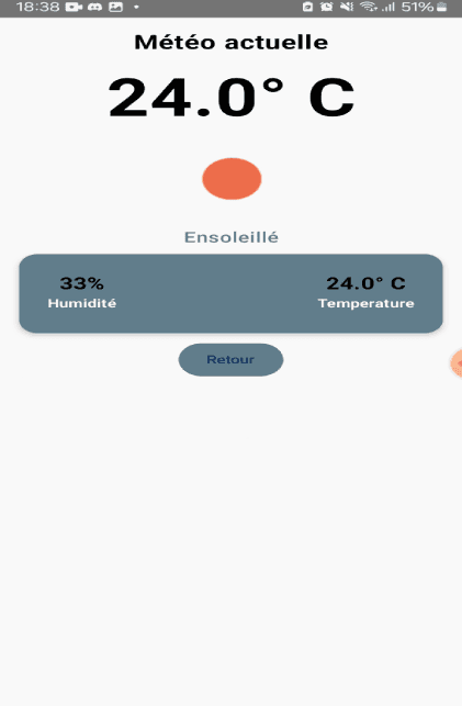 Application météo - Projet 3