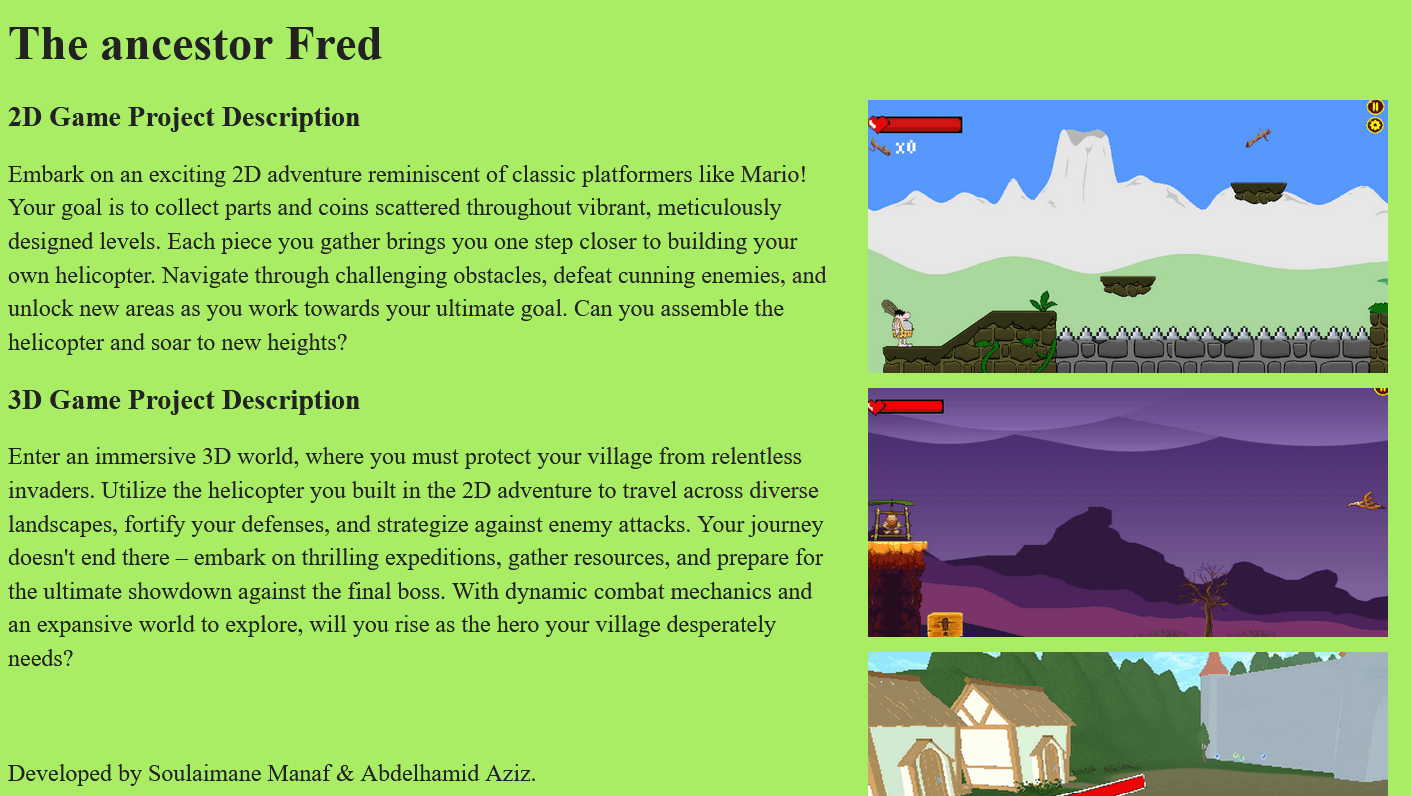 Jeu Unity - Projet 5