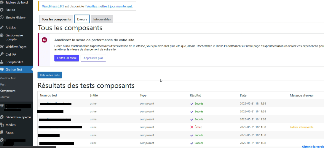 Plugin WordPress - Projet 1
